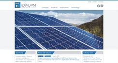 Desktop Screenshot of exagan.com